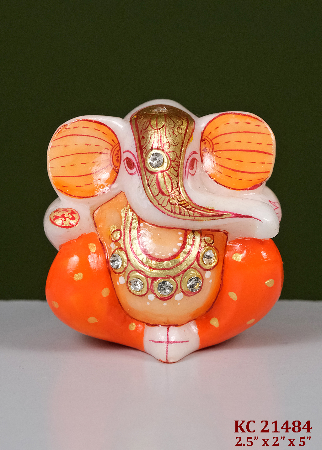 Marble Appu Ganesh Painted